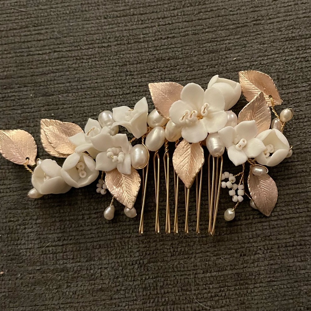 Floral Hair Comb